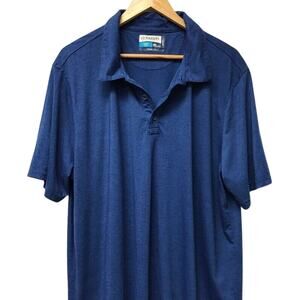 Magellan Outdoors Shirt Mens 2XL Loose Fit Blue Fish Gear Mag Chill